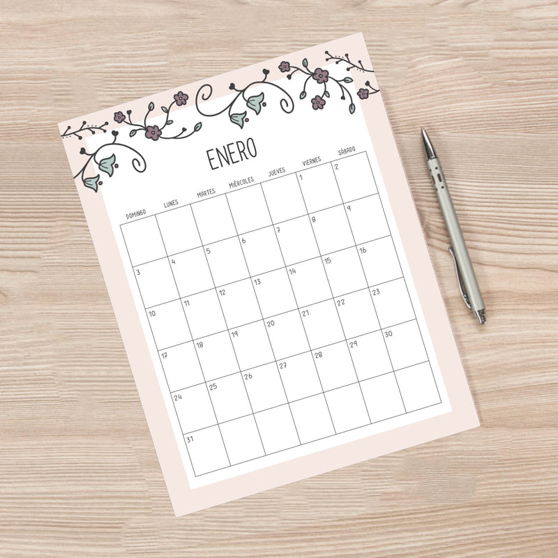 calendario para imprimir