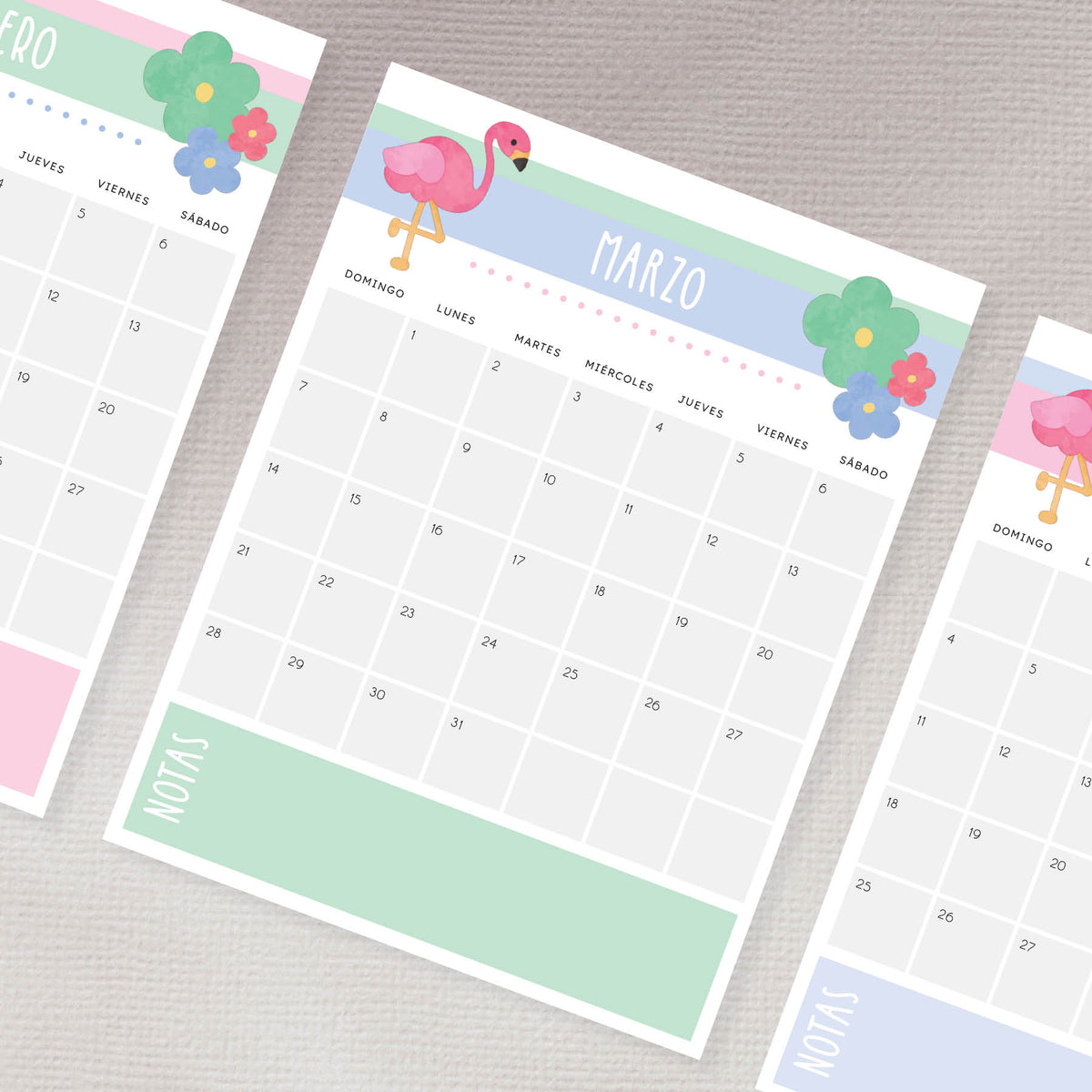 calendario para imprimir