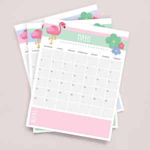 calendario para imprimir
