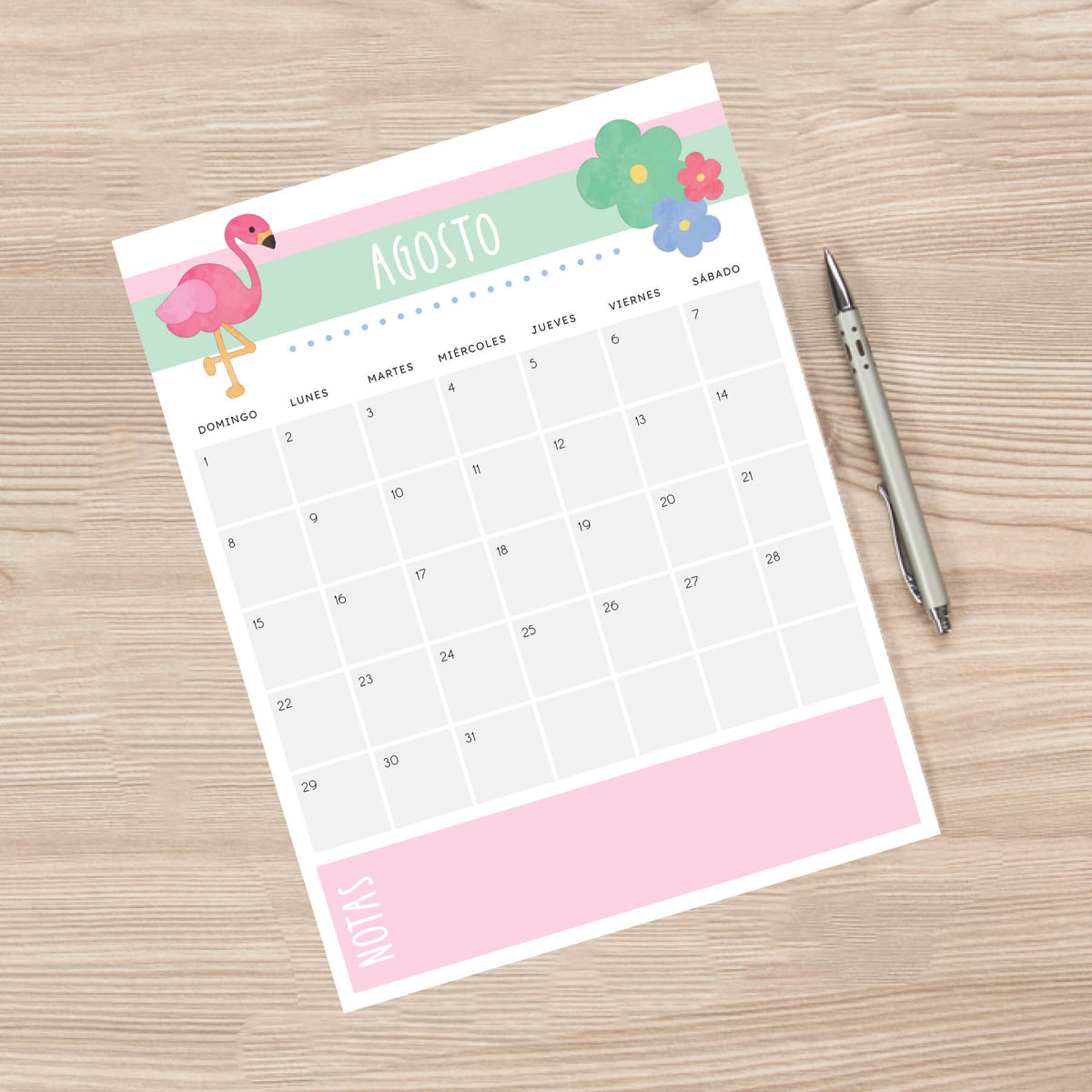 calendario para imprimir