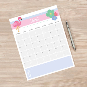 calendario para imprimir