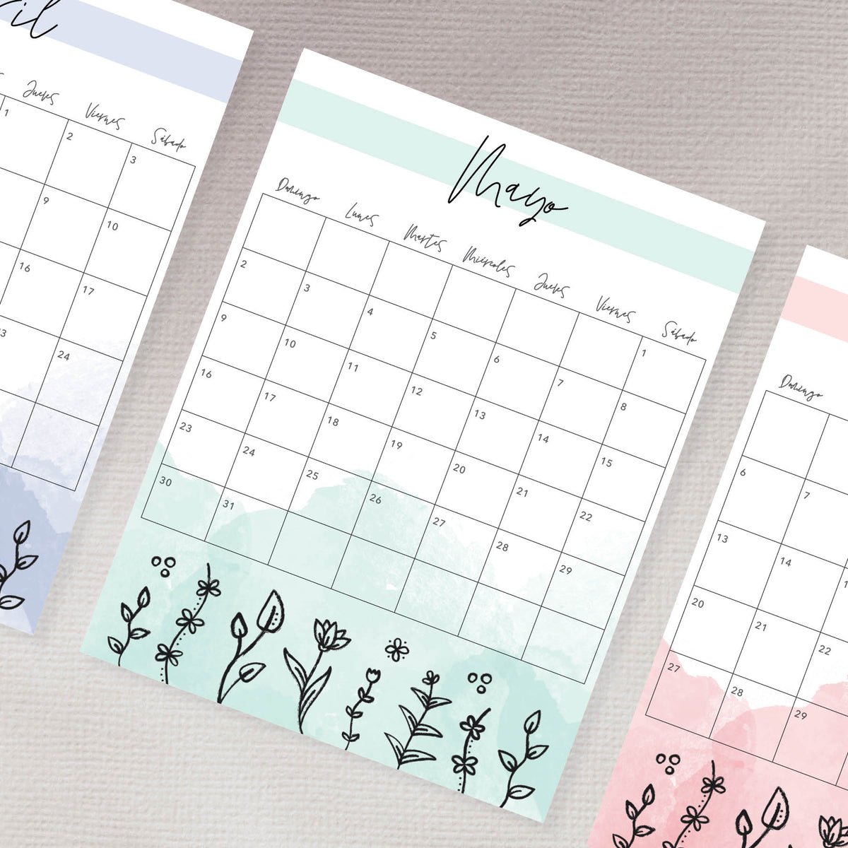 calendario para imprimir
