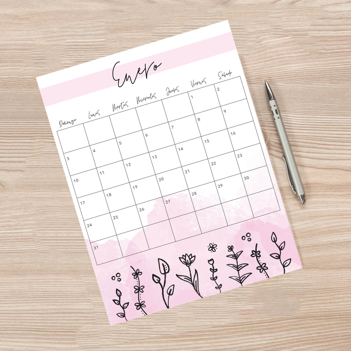 calendario para imprimir