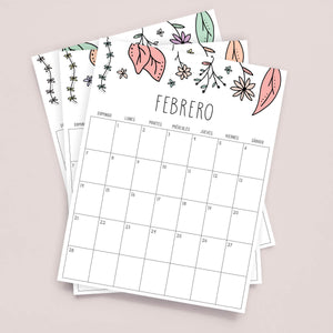 calendario para imprimir