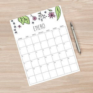 calendario para imprimir