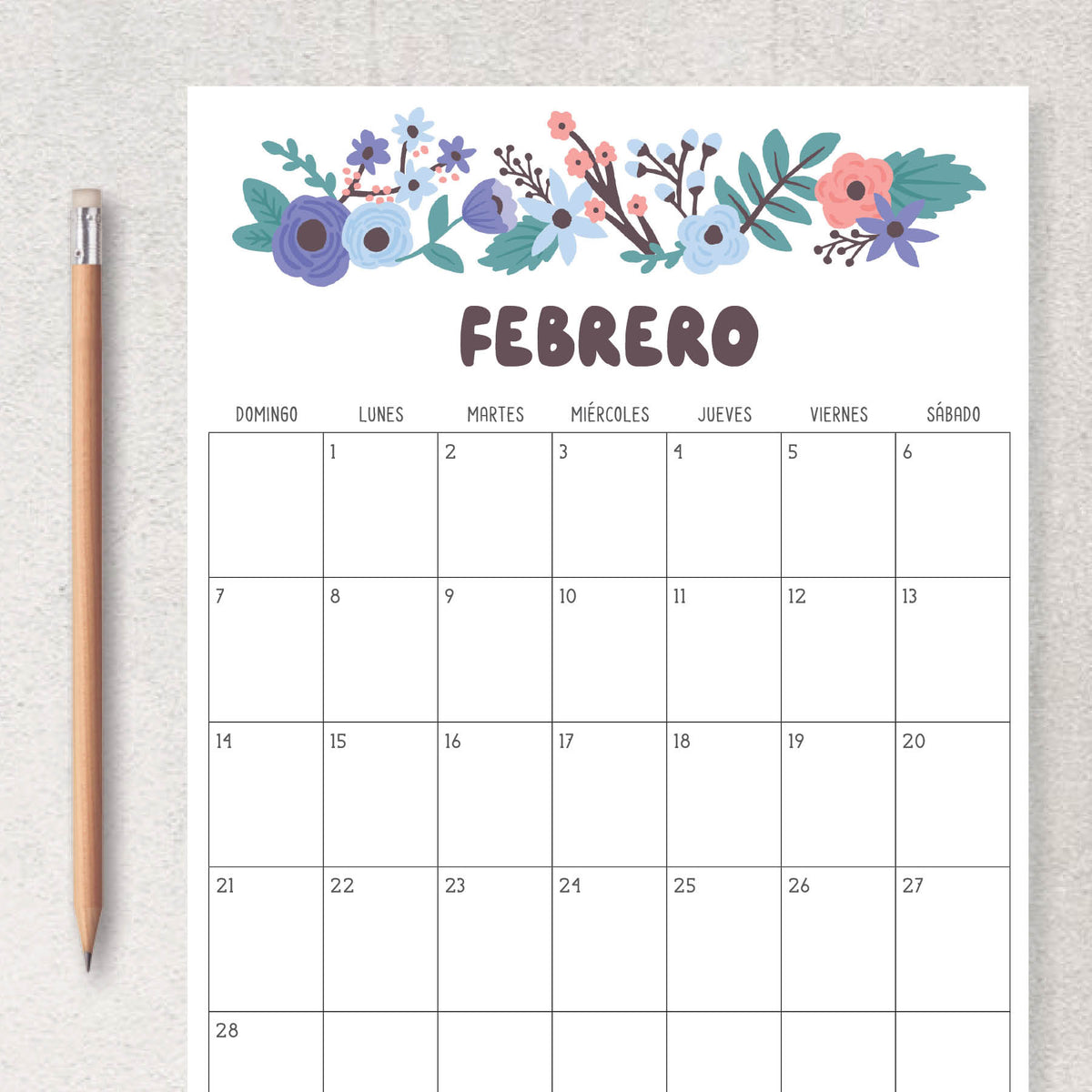 calendario para imprimir