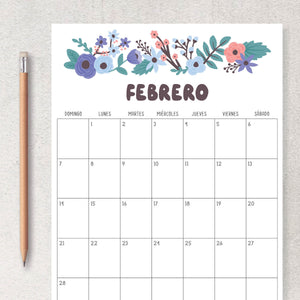 calendario para imprimir