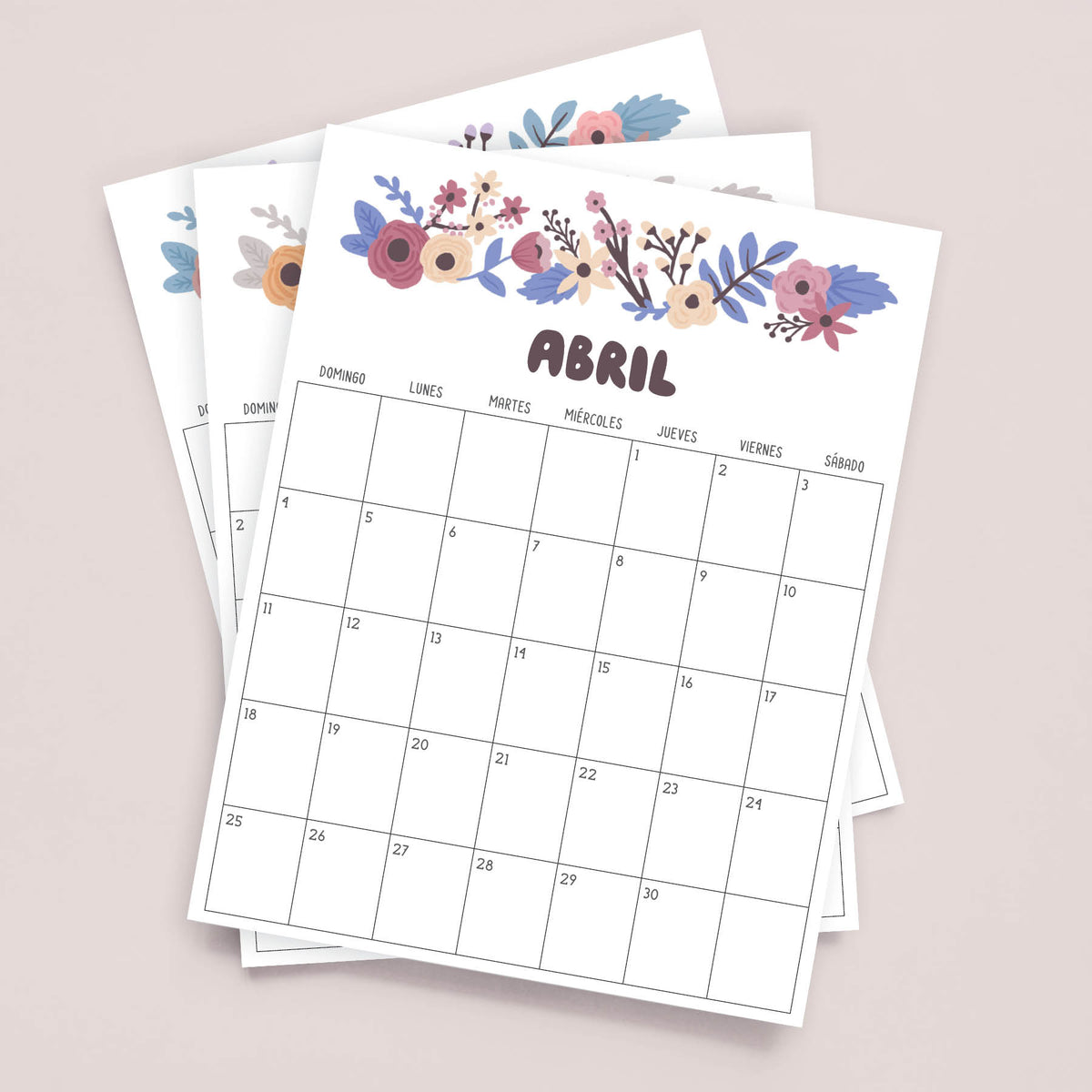 calendario para imprimir