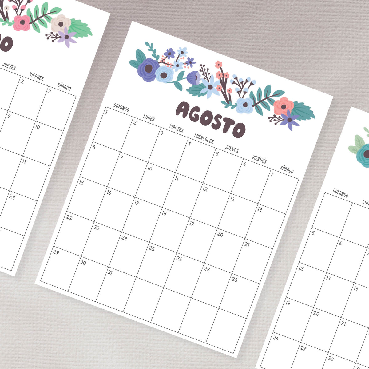 calendario para imprimir