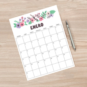 calendario para imprimir