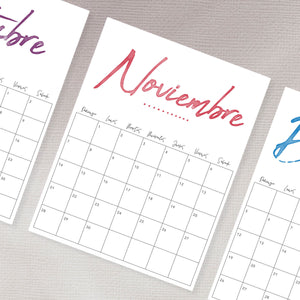 calendario para imprimir