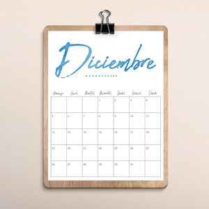 calendario para imprimir