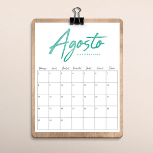 calendario para imprimir