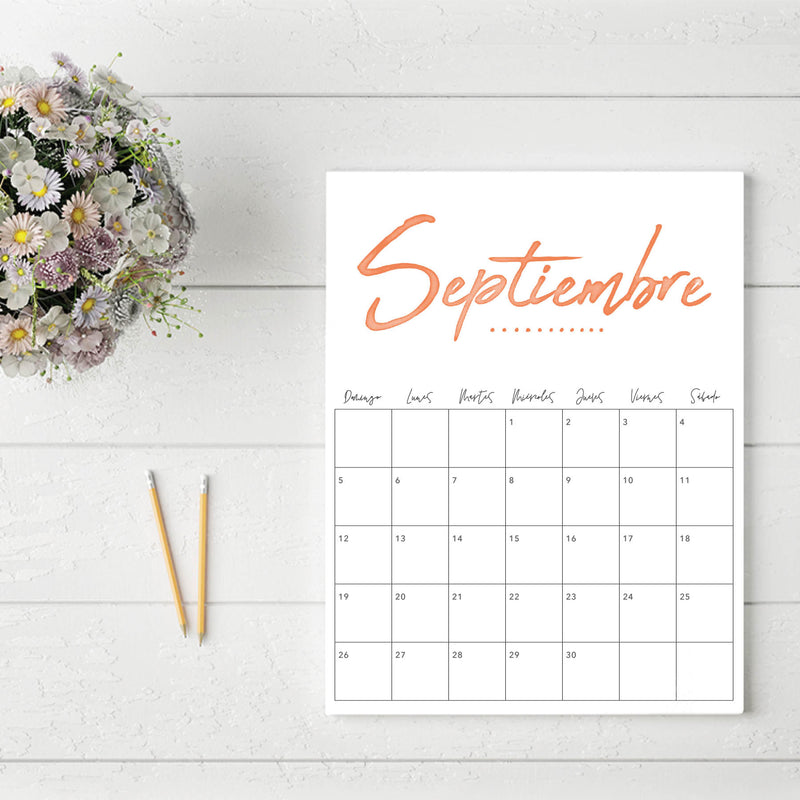 calendario para imprimir