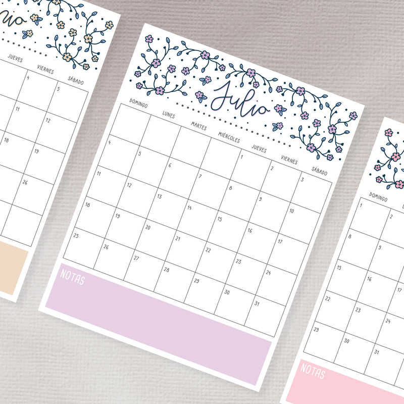 calendario para imprimir