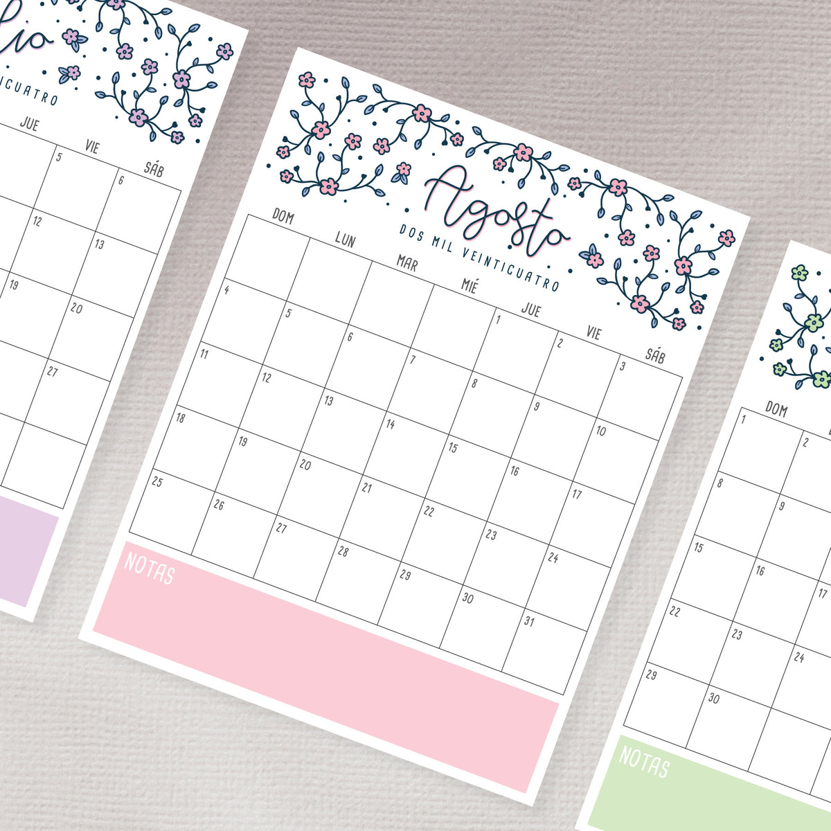calendario para imprimir