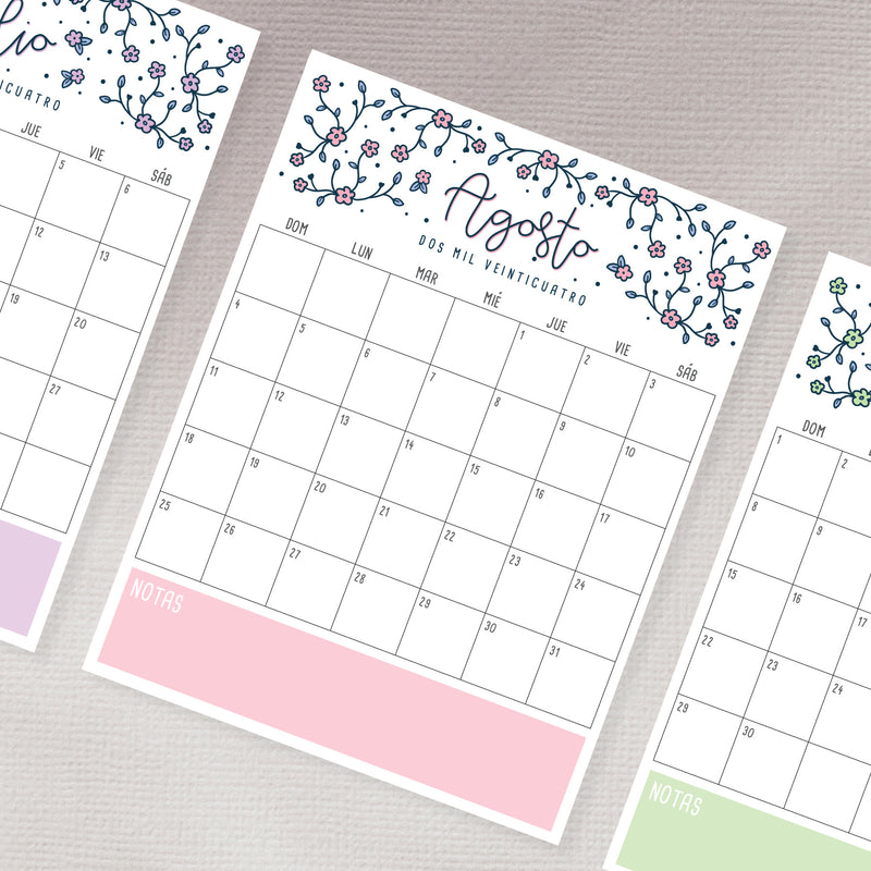 calendario para imprimir
