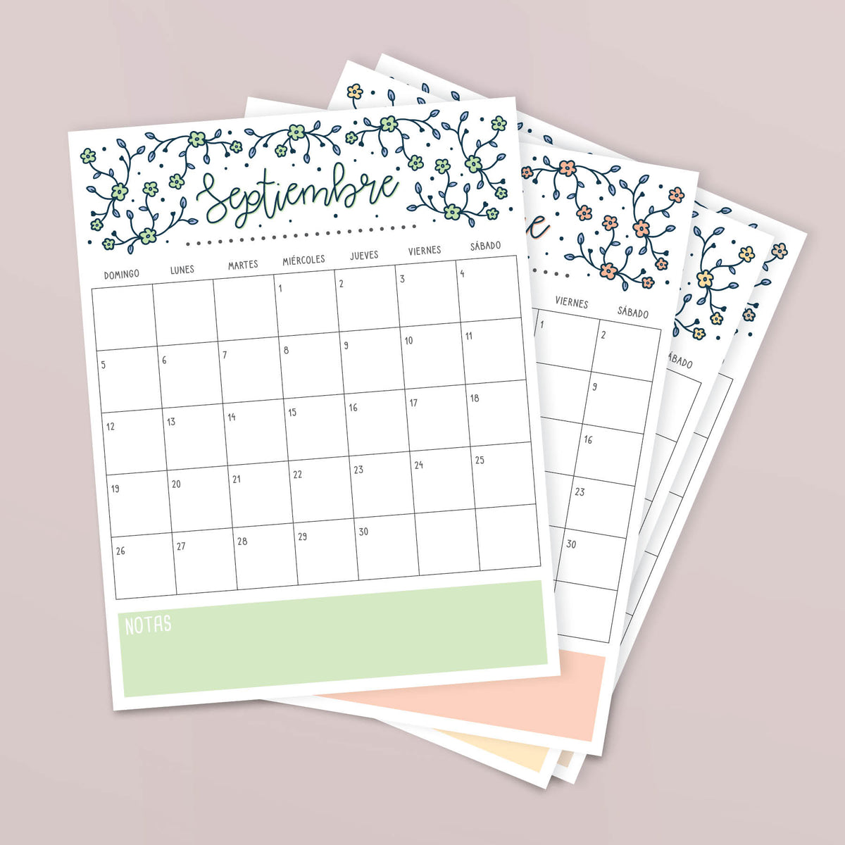 calendario para imprimir