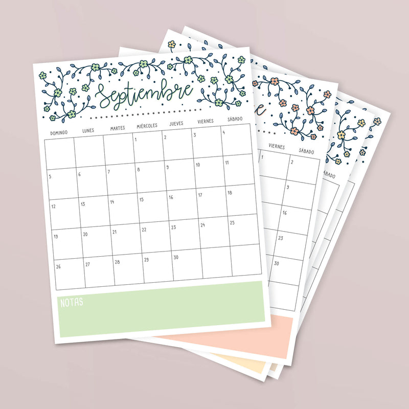 calendario para imprimir