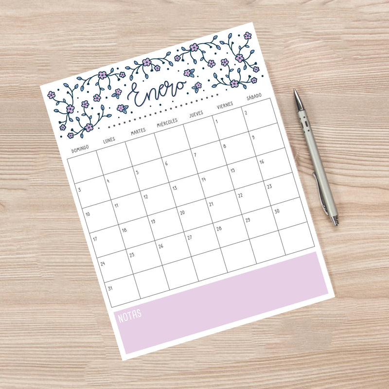 calendario para imprimir