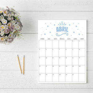 calendario para imprimir