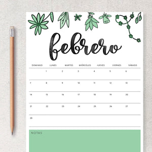 calendario para imprimir