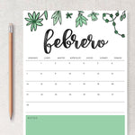 Load image into Gallery viewer, calendario para imprimir

