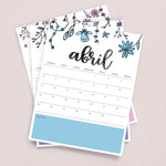 Load image into Gallery viewer, calendario para imprimir
