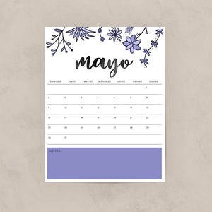 calendario para imprimir