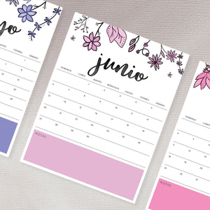 calendario para imprimir