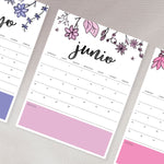 Load image into Gallery viewer, calendario para imprimir
