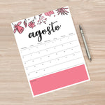 Load image into Gallery viewer, calendario para imprimir
