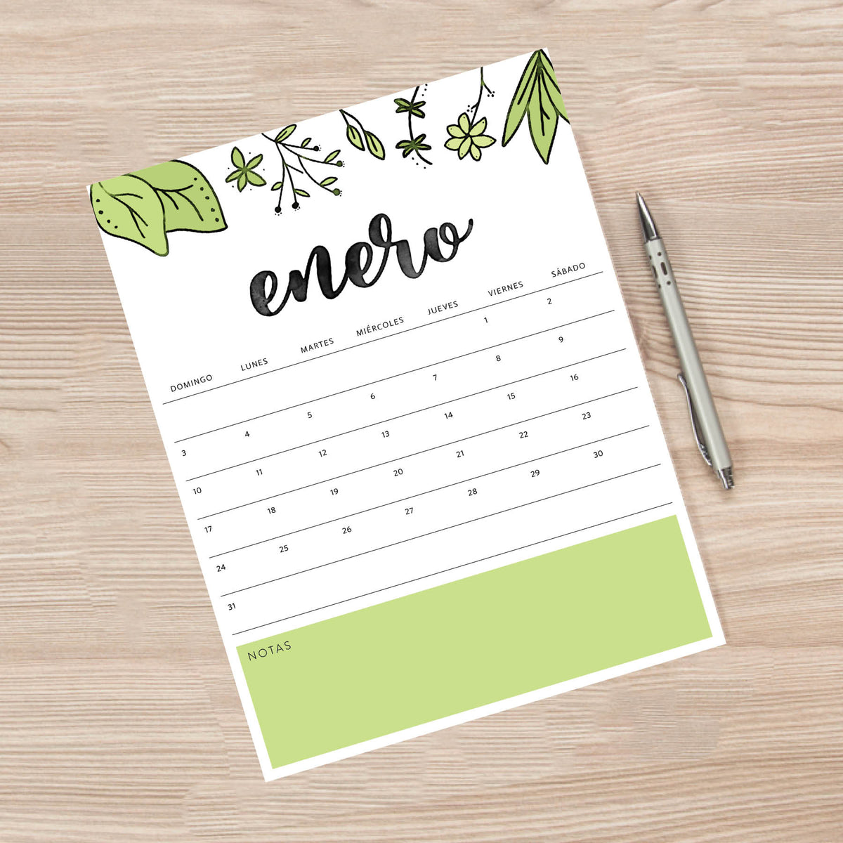 calendario para imprimir