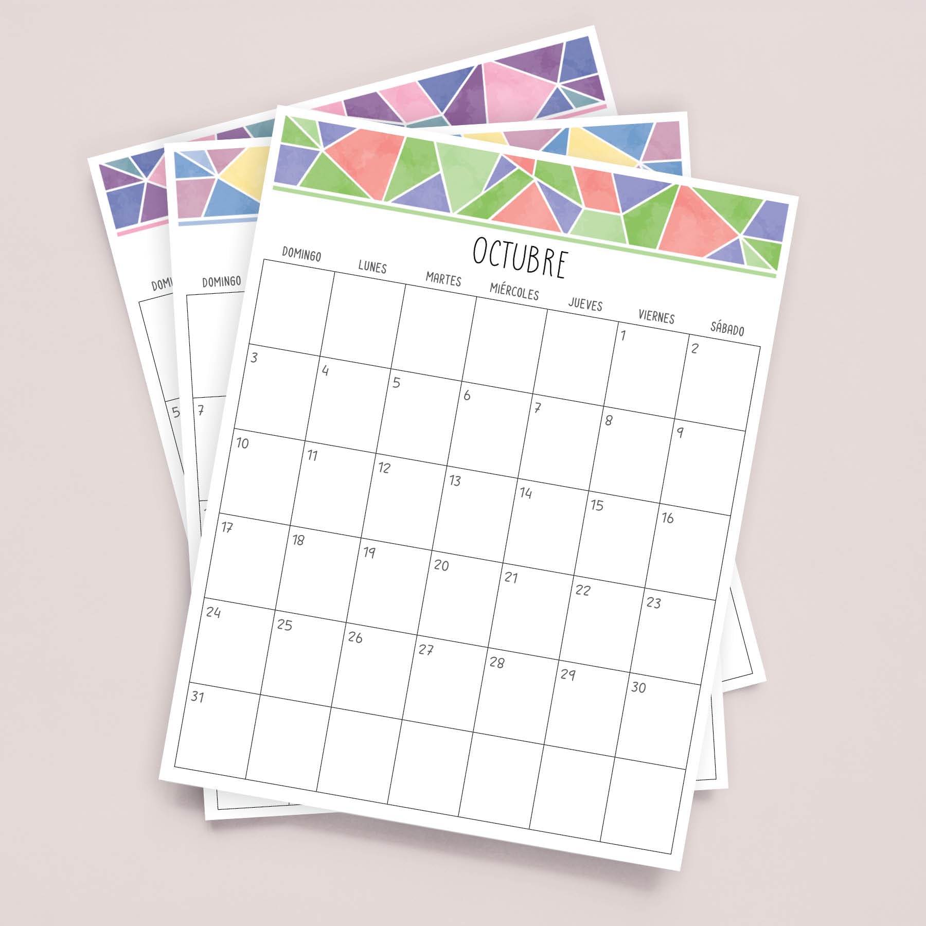 calendario para imprimir