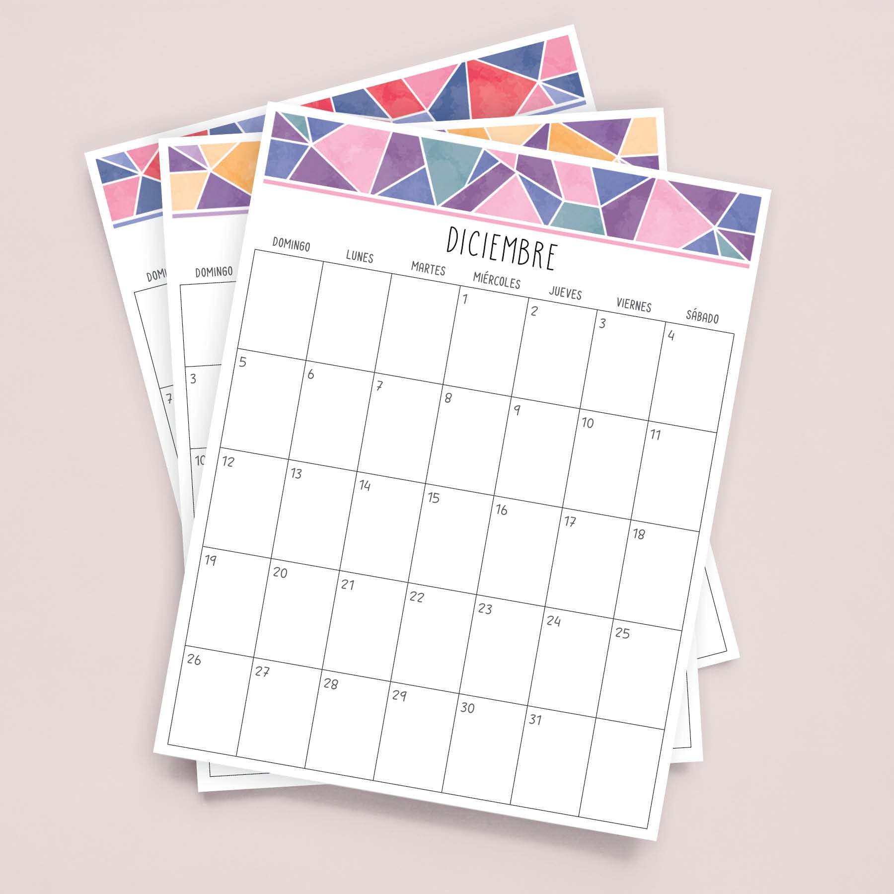 calendario para imprimir