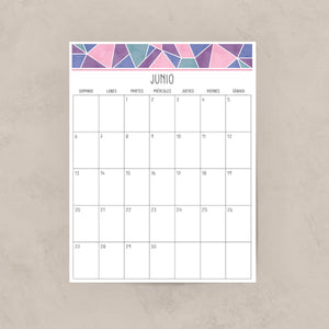 calendario para imprimir