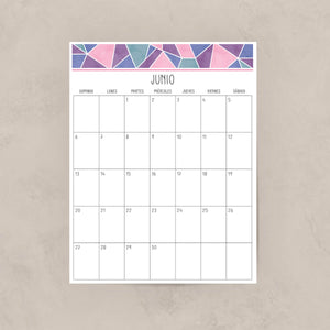 calendario para imprimir