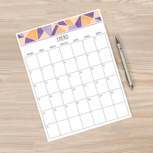 calendario para imprimir
