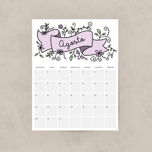 calendario para imprimir
