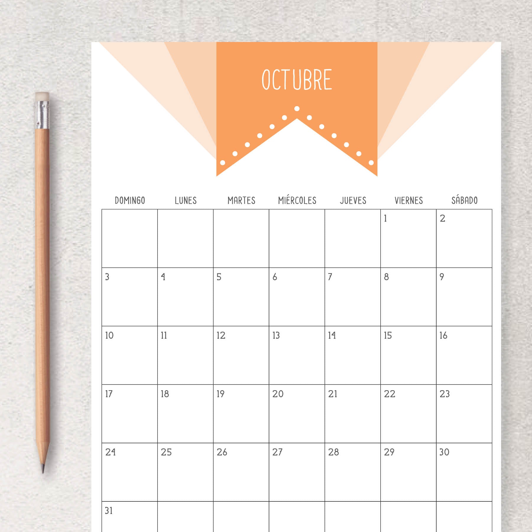 calendario para imprimir