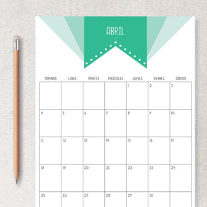 calendario para imprimir