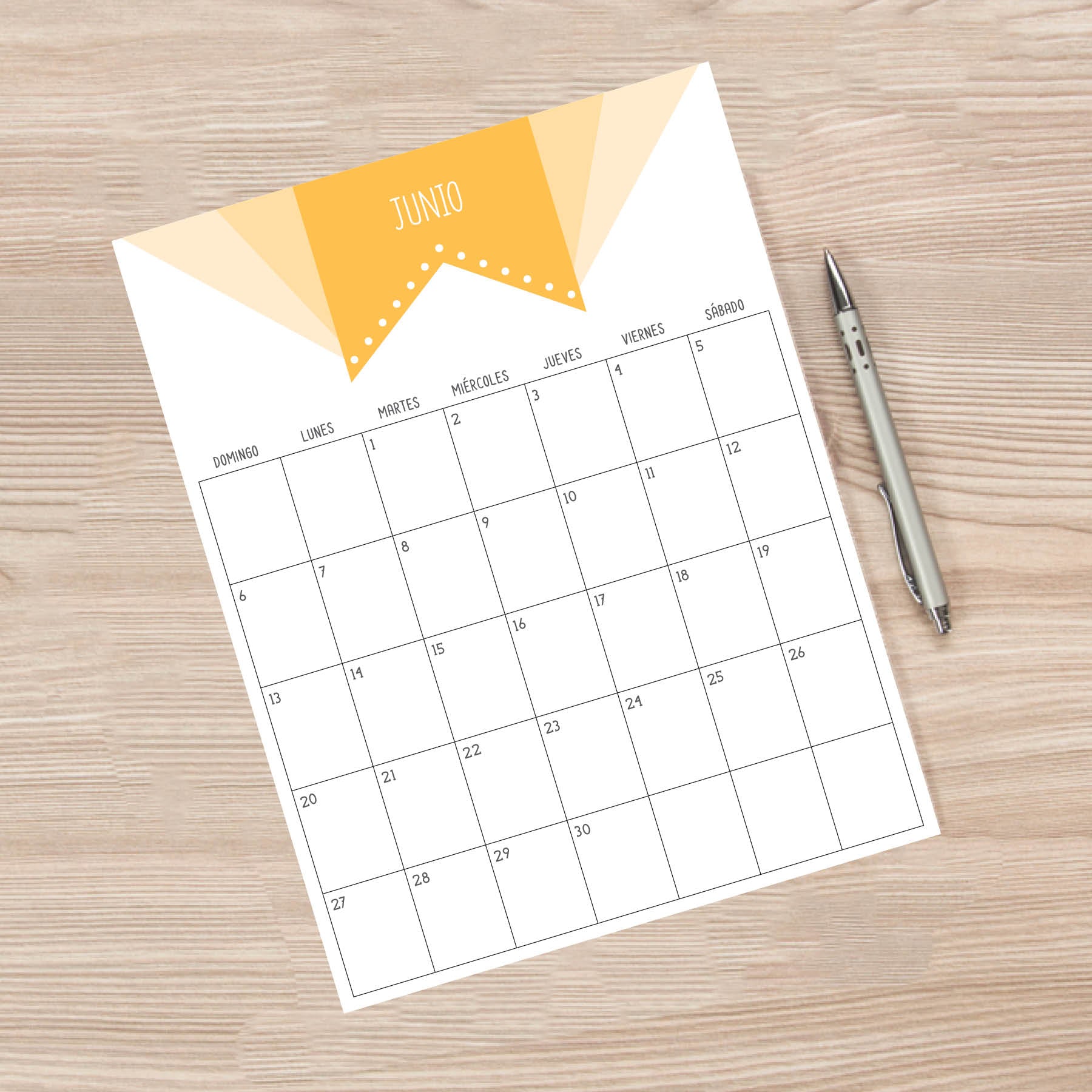 calendario para imprimir