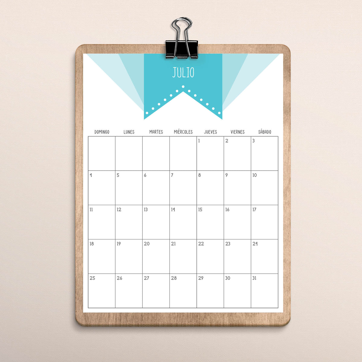 calendario para imprimir