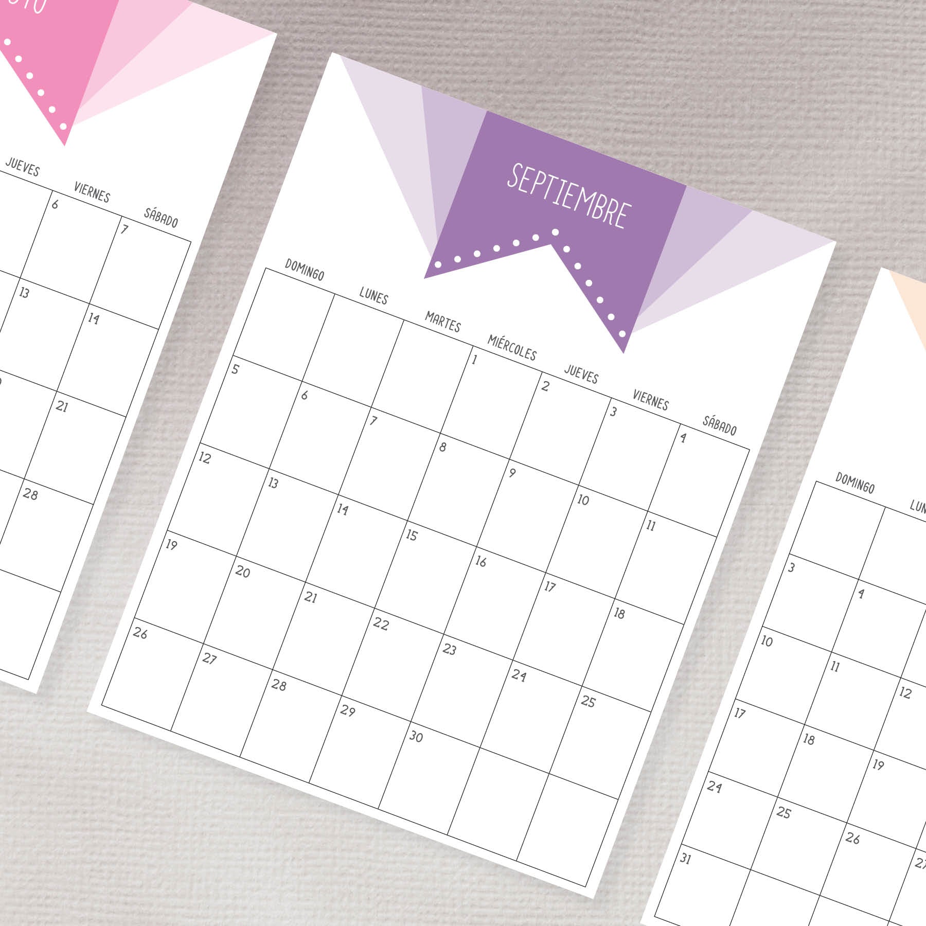 calendario para imprimir