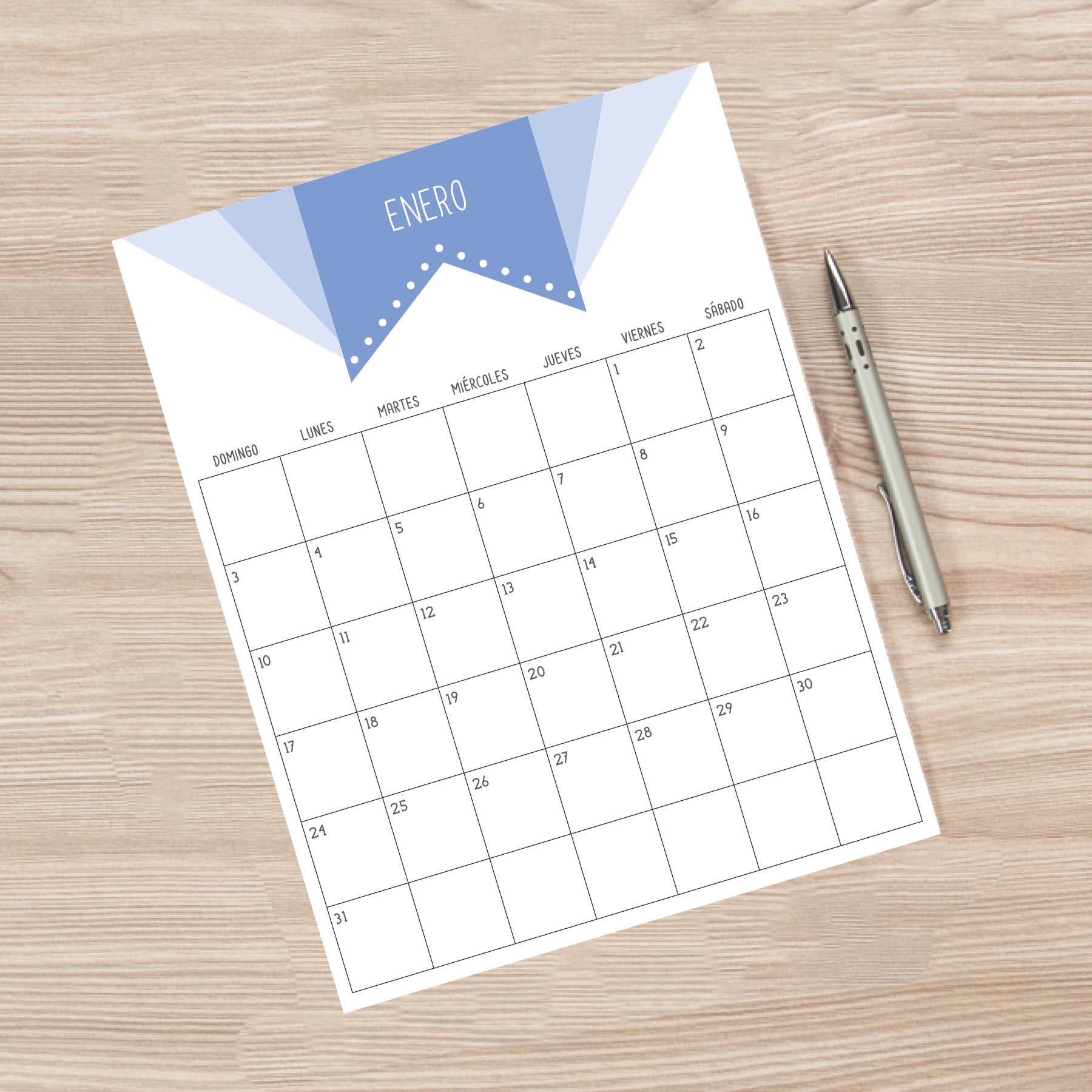 calendario para imprimir