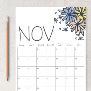 calendario para imprimir