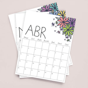 calendario para imprimir