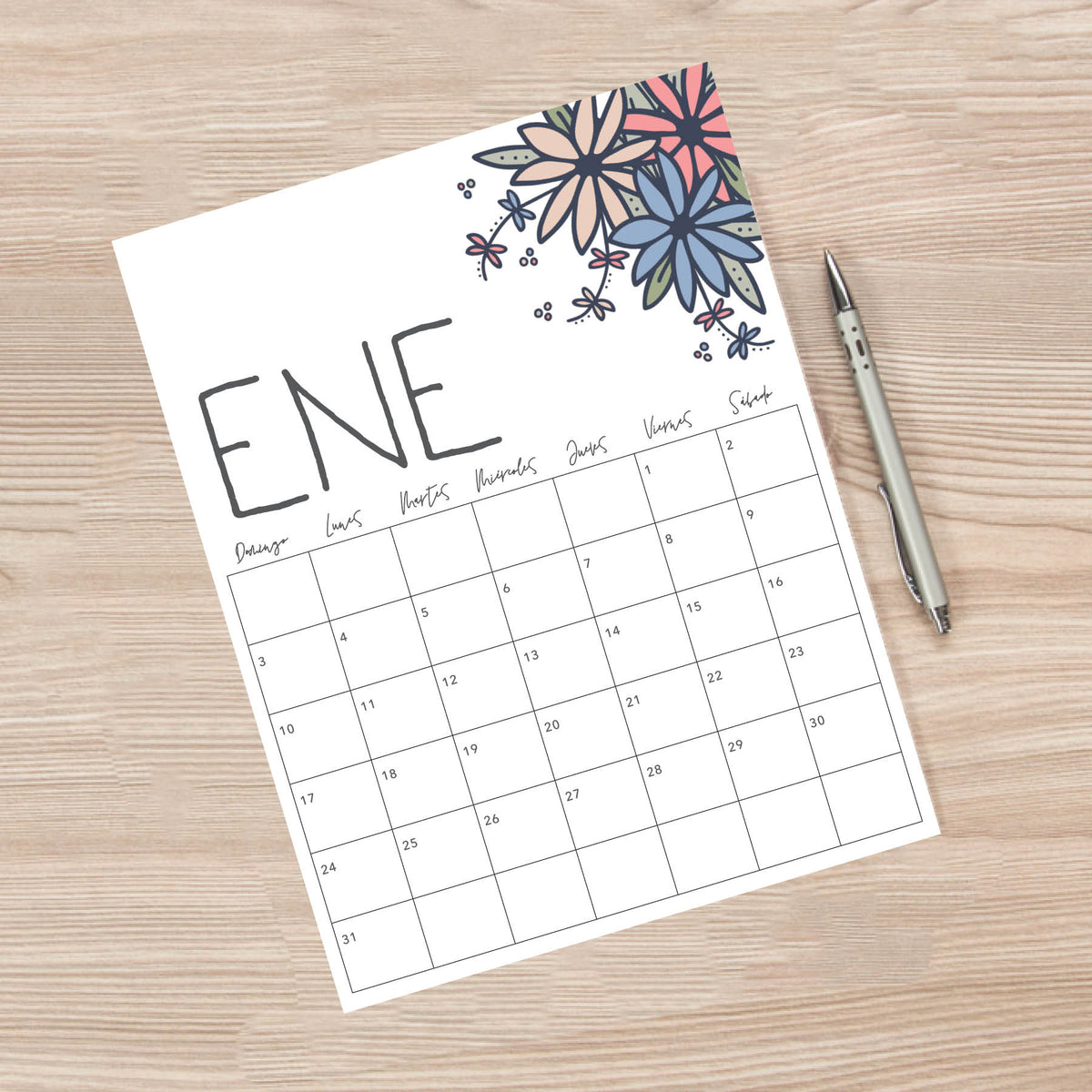 calendario para imprimir