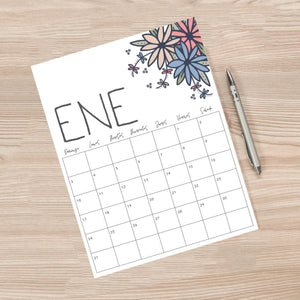 calendario para imprimir