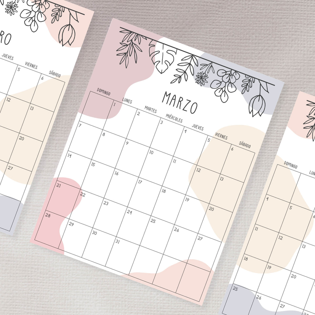 calendario para imprimir